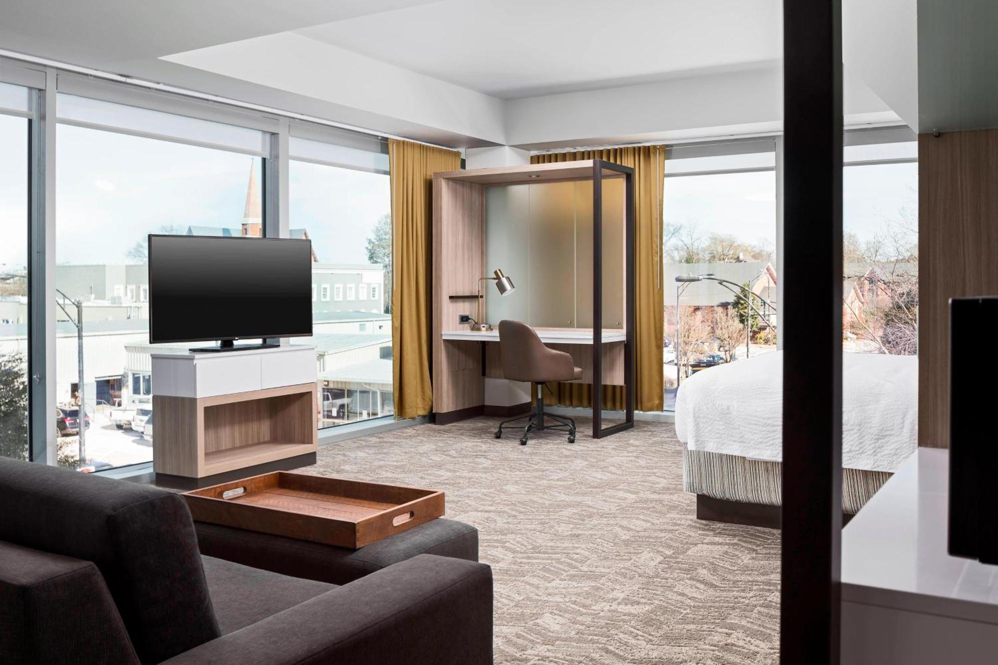สปริงฮิลล์ สวีท บาย แมริออท กรีนวิลล์ ดาวน์ทาวน์ Hotel ภายนอก รูปภาพ